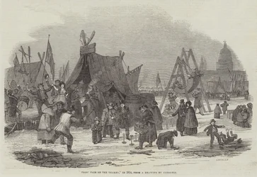 Frost Fair on the Thames